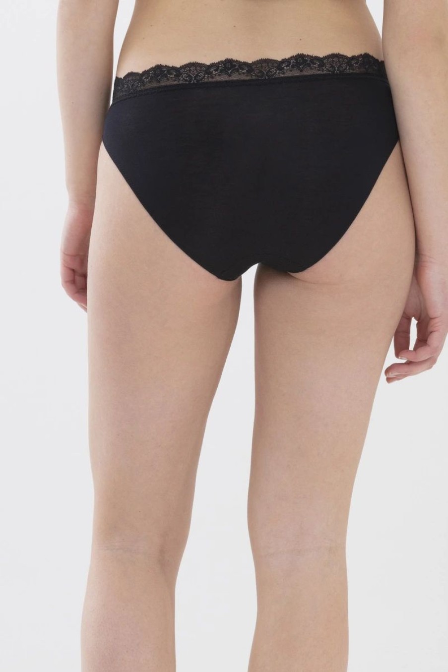 Dames Mey Slips & Pantyshorts | Minislip Serie Luise Zwart