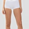 Dames Mey Slips & Pantyshorts | Mey Panty Met Viscose Serie Emotion Wit