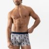 Heren Mey Shorts & Slips | Shorty Serie Biking Light Grey Melange