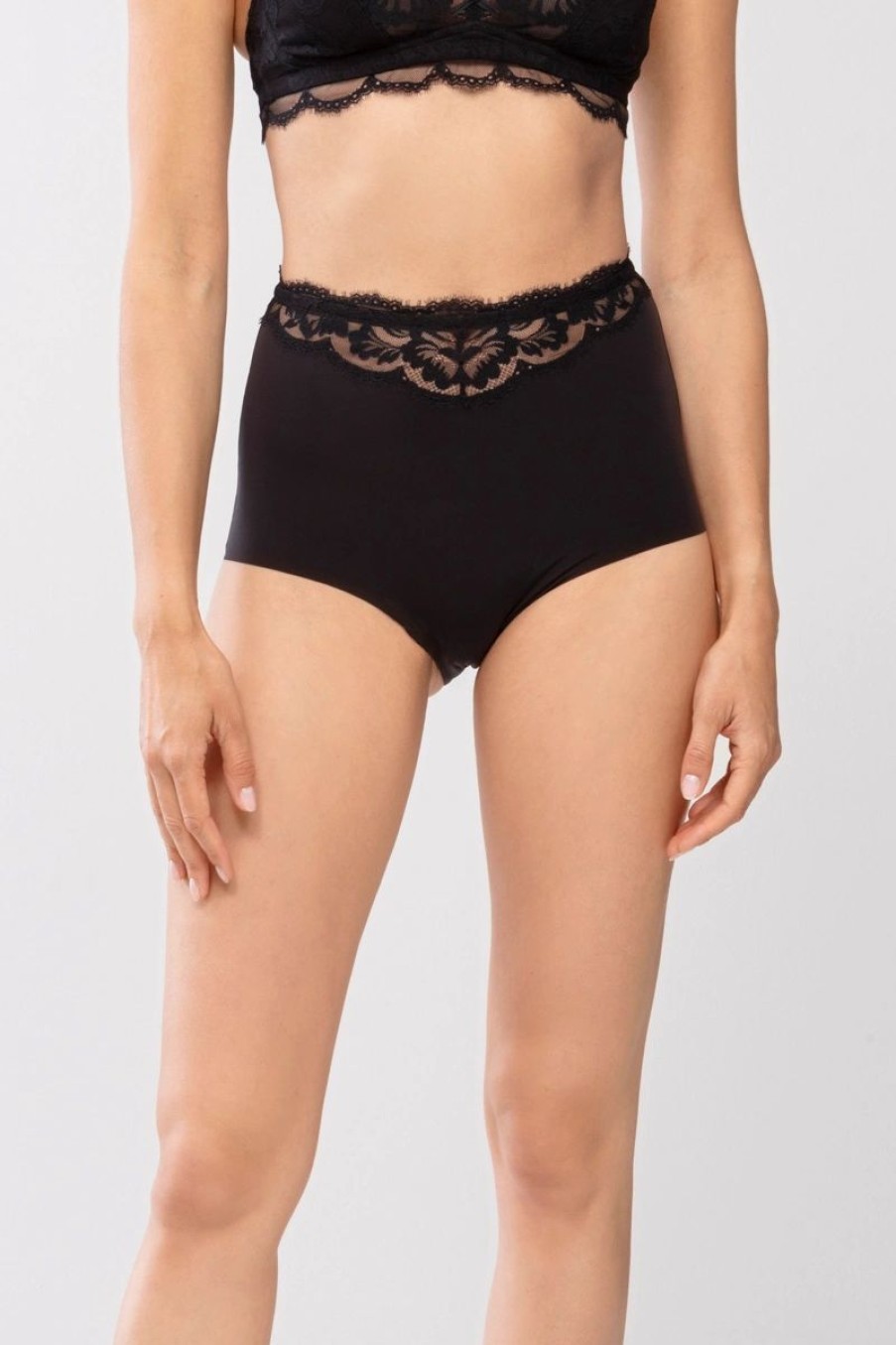 Dames Mey Slips & Pantyshorts | High Waist Pants Serie Amazing Zwart