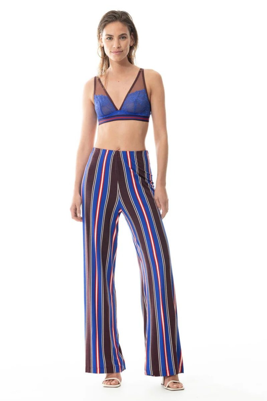 Dames Mey Broeken | Broek Serie Charly Electric Blue