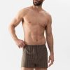 Heren Mey Shorts & Slips | Boxershorts Serie 3 Col Stripes Quartz Melange