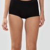 Dames Mey Slips & Pantyshorts | Mey Panty Met Viscose Serie Emotion Zwart