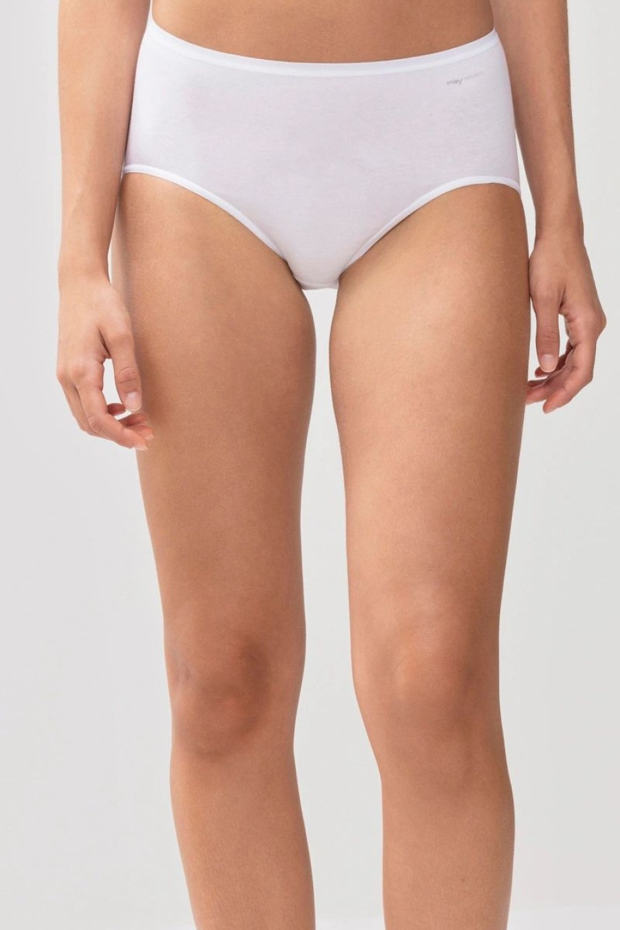 Dames Mey Slips & Pantyshorts | Tailleslip Serie Superfine Organic Wit