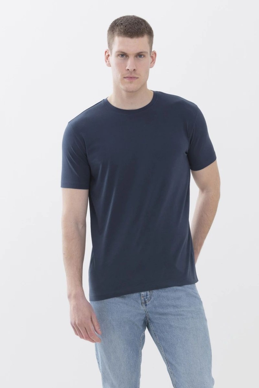 Heren Mey Loungewear Grote Maten | T-Shirt Serie Relax Yacht Blue