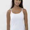 Dames Mey Ondershirts & Tops | Spaghetti Top Serie Soft Shape Wit