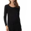 Dames Mey Ondershirts & Tops | Spencer 1/1 Mouw Serie Exquisite Zwart