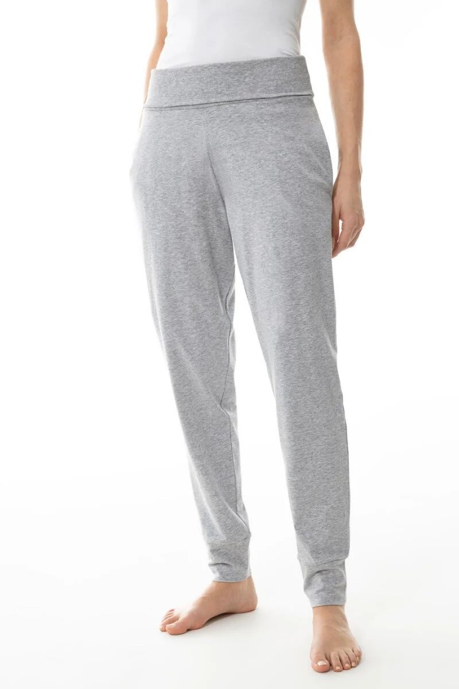 Dames Mey Broeken | Broek Serie Yona Grey Melange