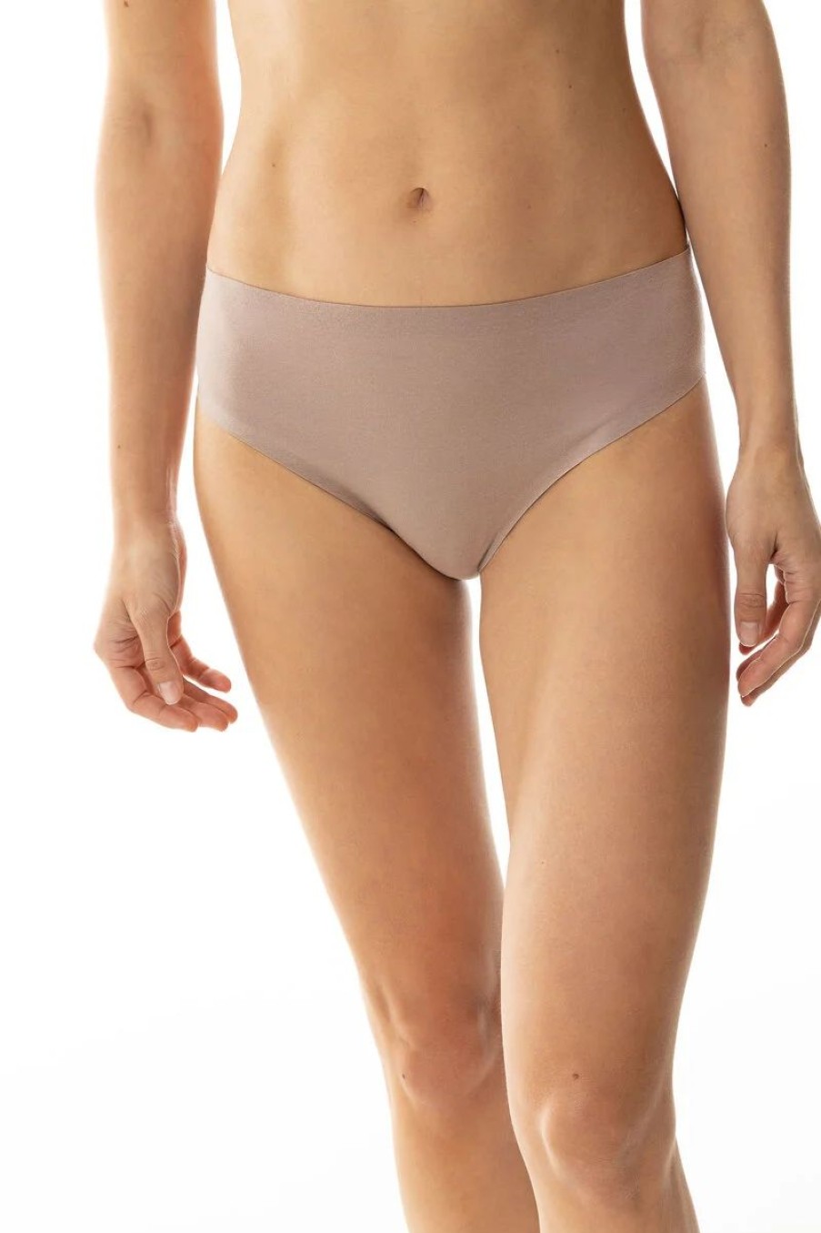 Dames Mey Slips & Pantyshorts | American-Pants Serie Natural Second Me Dark Truffle