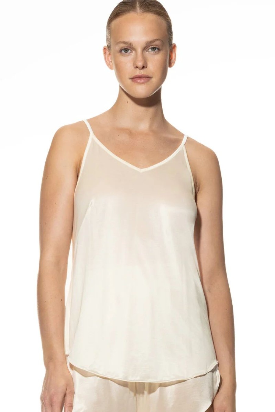 Dames Mey Tops | Camisole Serie Coco Champagne