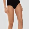 Dames Mey Slips & Pantyshorts | Mod. Taille-Slip Serie Only Lycra Zwart