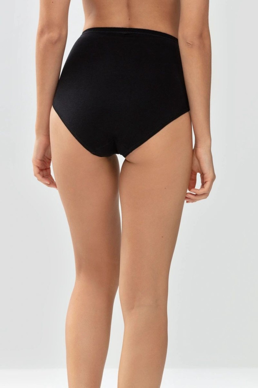 Dames Mey Slips & Pantyshorts | Mod. Taille-Slip Serie Only Lycra Zwart