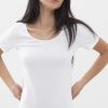 Dames Mey T&Shirts | Top 1/2-Lange Mouwen Serie Cotton Pure Wit