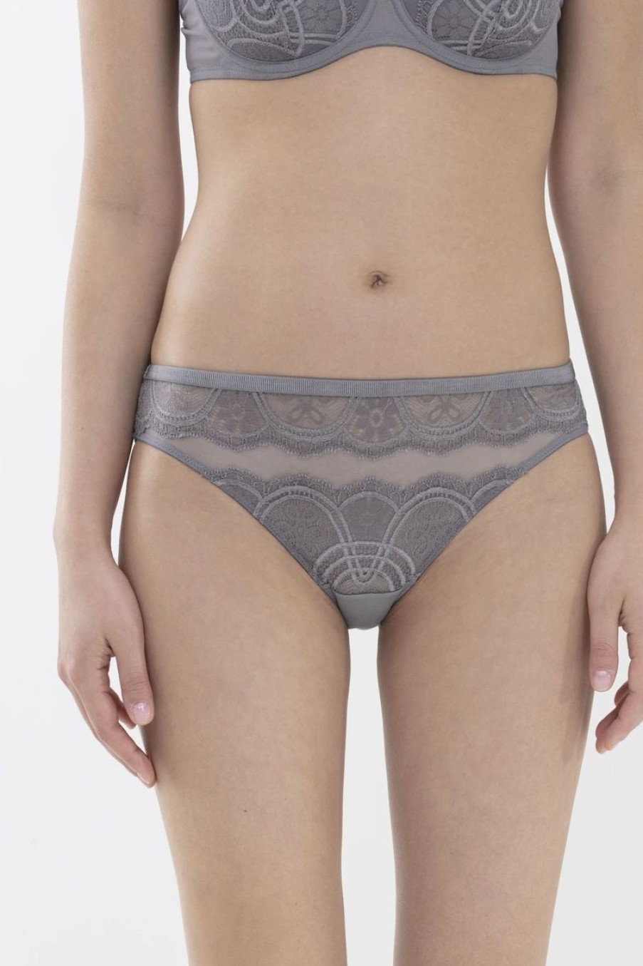 Dames Mey Slips & Pantyshorts | Minislip Serie Stunning Lovely Grey