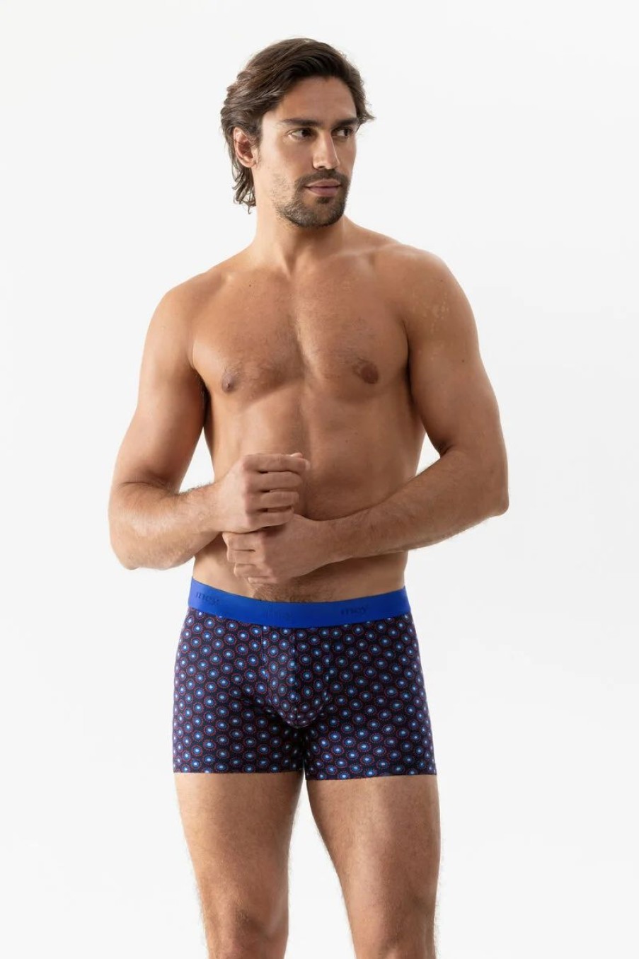 Heren Mey Shorts & Slips | Shorty Serie Elements Yacht Blue