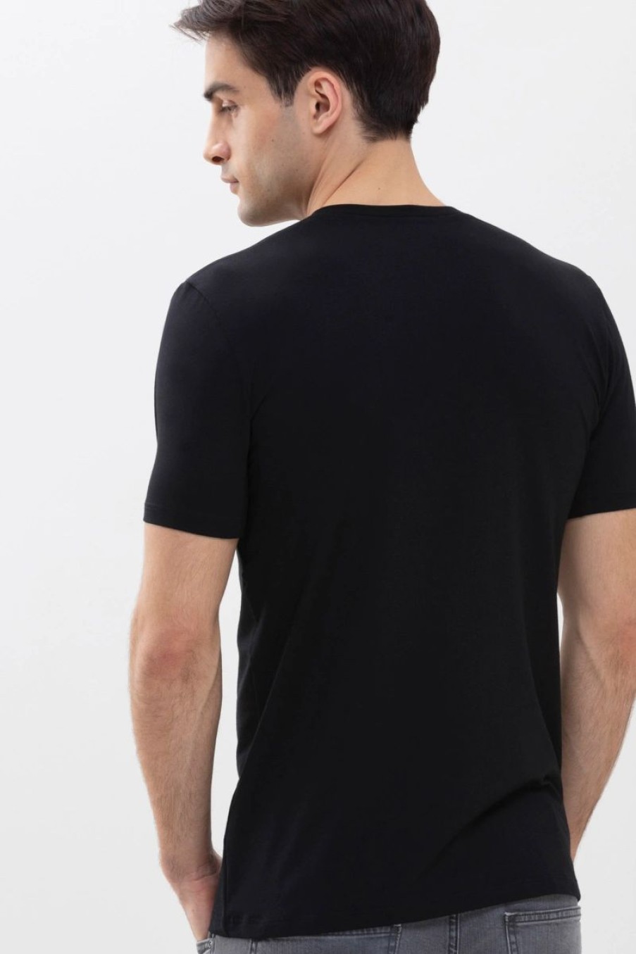 Heren Mey Ondershirts | Hybride T-Shirt Serie Hybrid T-Shirt Zwart