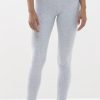 Dames Mey Leggings | Lange Broek Serie Cotton Pure Light Grey Melange