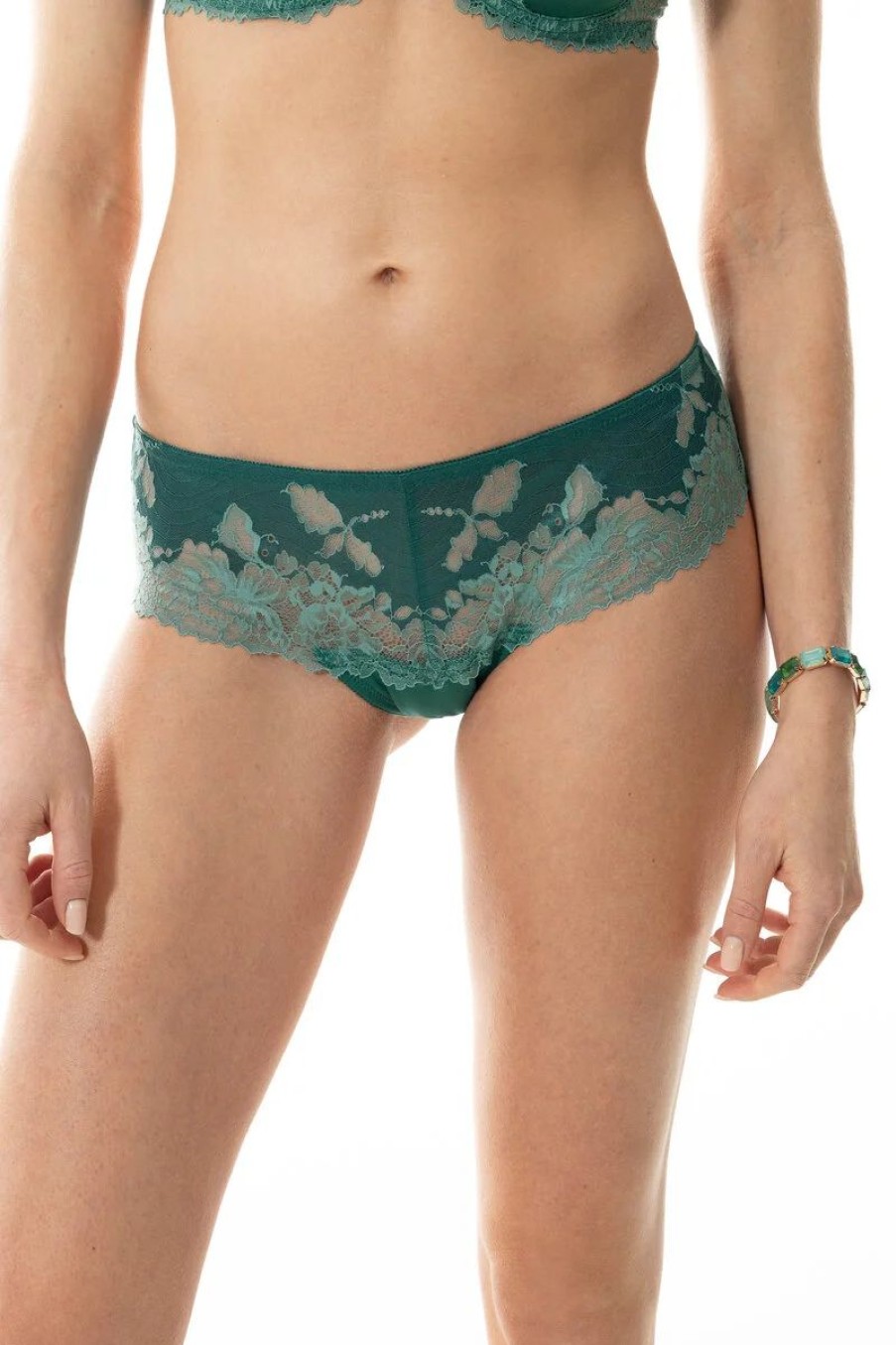 Dames Mey Slips & Pantyshorts | Hipster Serie Luxurious Opal Green