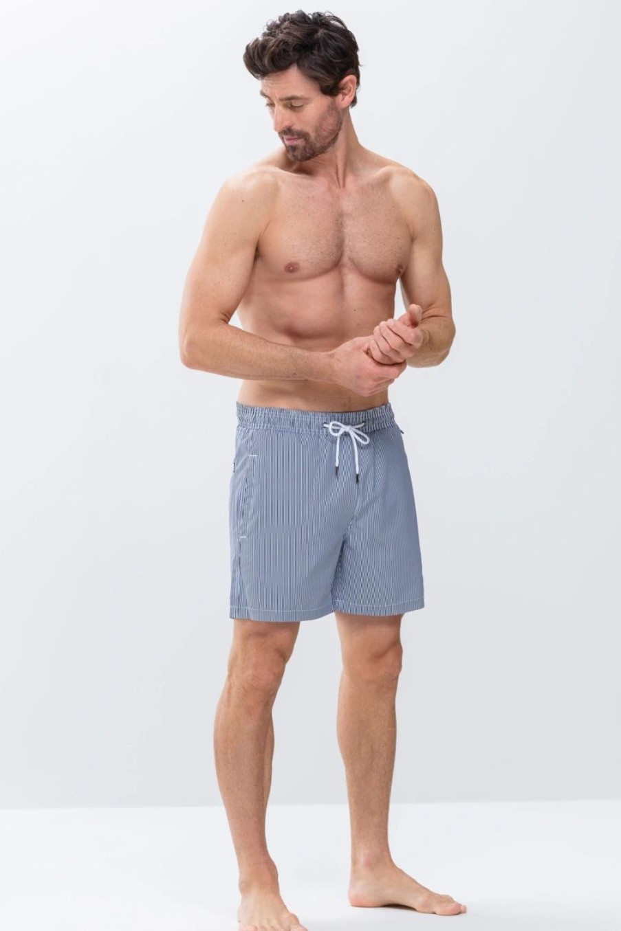 Heren Mey Zwemshorts | Zwembroek Serie Beachport Yacht Blue