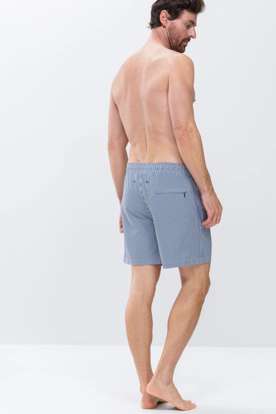 Heren Mey Zwemshorts | Zwembroek Serie Beachport Yacht Blue