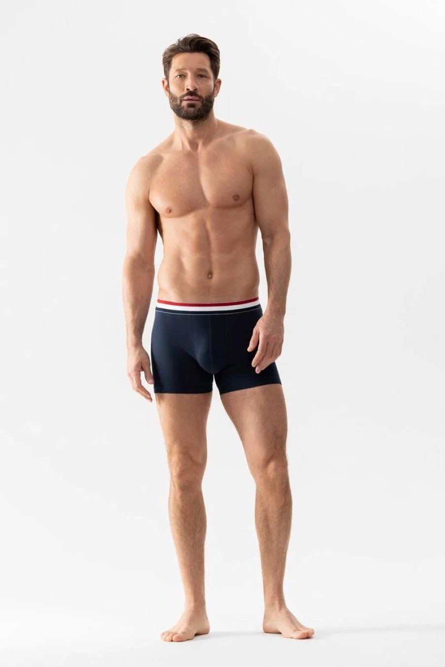 Heren Mey Shorts & Slips | Shorty Serie Re:Think Colour Yacht Blue