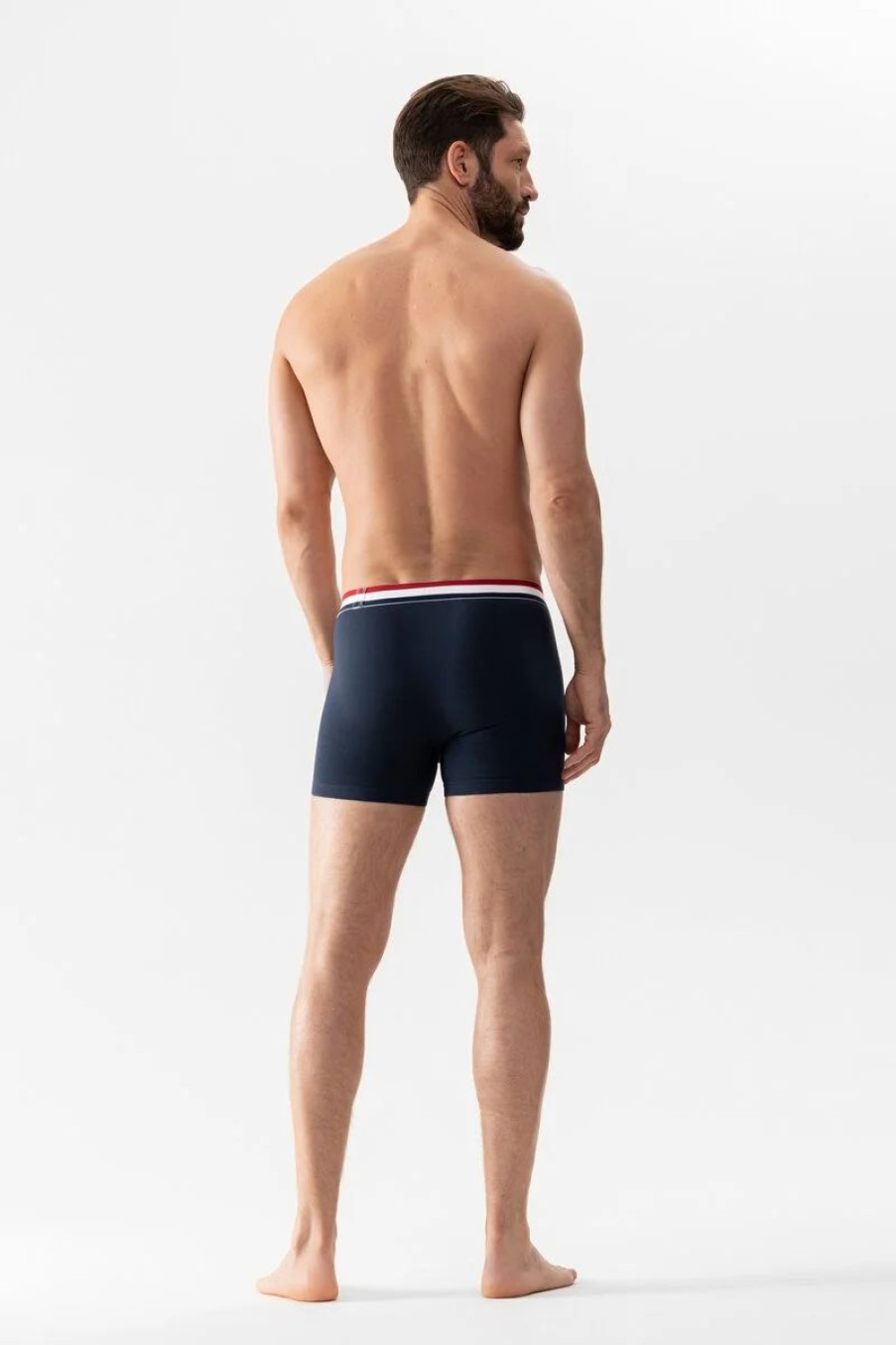 Heren Mey Shorts & Slips | Shorty Serie Re:Think Colour Yacht Blue