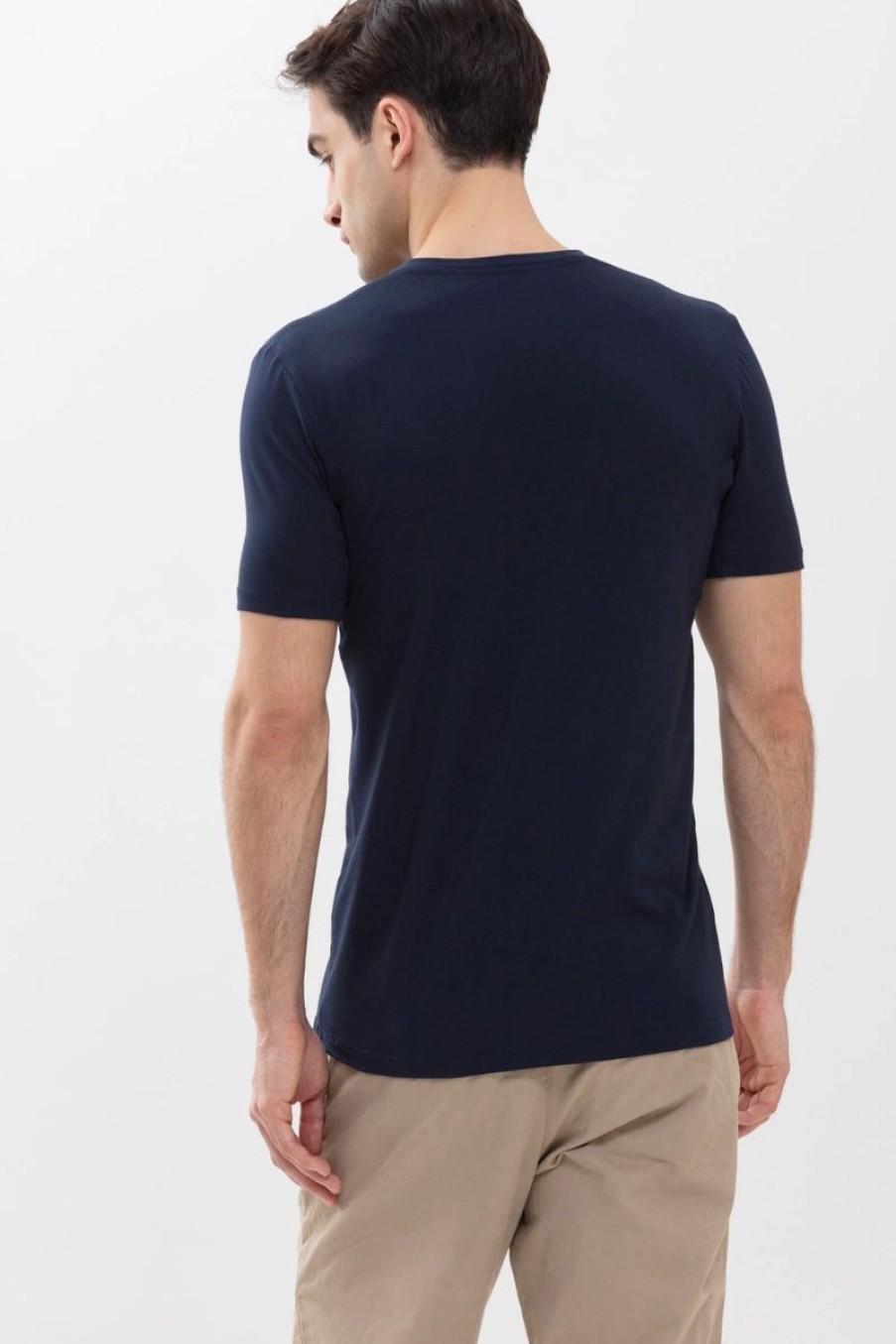 Heren Mey Ondershirts | Hybride T-Shirt Serie Hybrid T-Shirt Yacht Blue