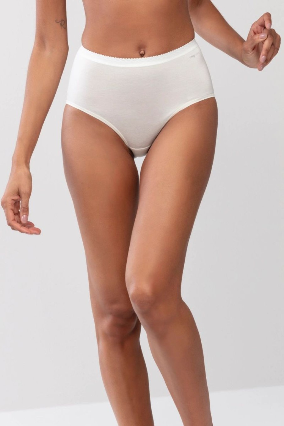 Dames Mey Slips & Pantyshorts | Tailleslip Serie Mey Lights Parelwit